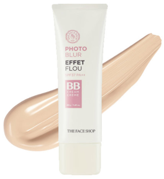 THE FACE SHOP Photo Blur Effet Flou BB SPF37 PA++ ББ-крем с эффектом фотошопа, 40 г