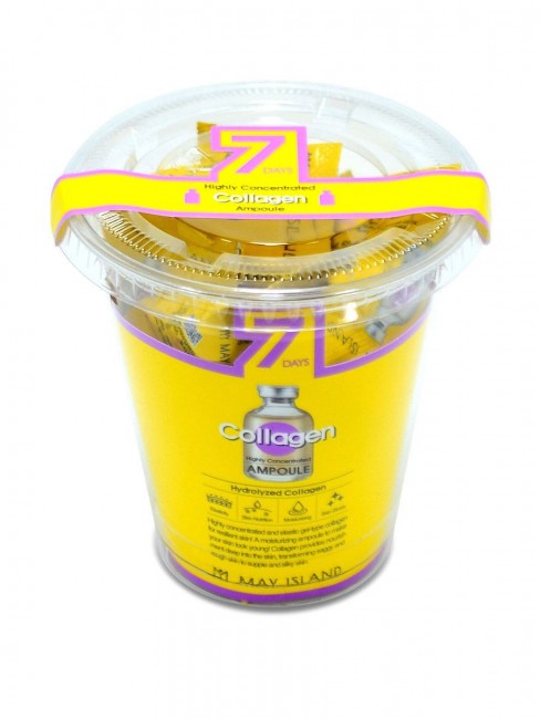 May Island Сыворотка для лица с коллагеном 7 Days Highly Concentrated Collagen Ampoule, 12*3 г