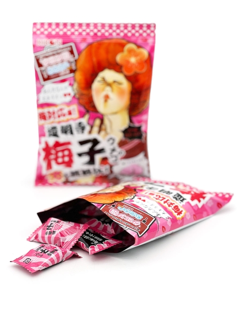 RIBON Конфеты жевательные со вкусом сливы с кислой начинкой Domyoji Umeko's Love Challenge Plum Edition (10 шт), 60 г RIBON Конфеты жевательные со вкусом сливы с кислой начинкой Domyoji Umeko's Love Challenge Plum Edition (10 шт), 60 г