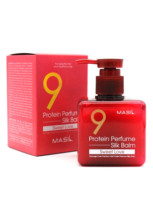 Masil Бальзам для волос несмываемый протеиновый 9 Protein Perfume Silk Balm Sweet Love, 180 мл
