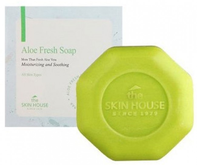 The Skin House Aloe Fresh Soap Мыло с экстрактом алоэ, 90 гр
