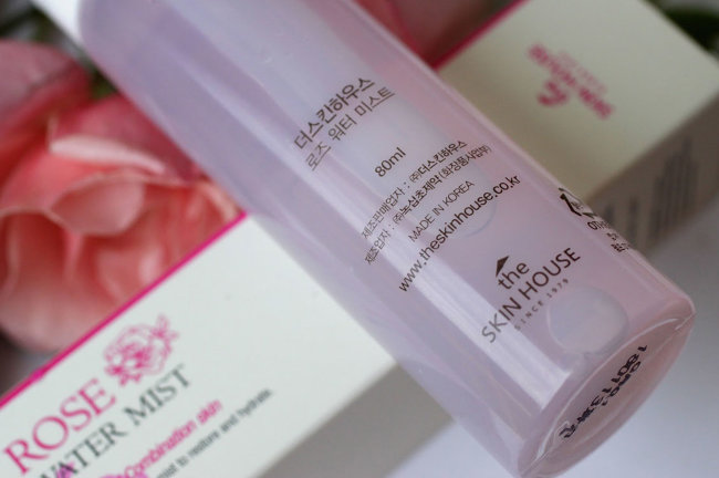 The Skin House Rose Water Mist Тоник для лица с экстрактом розы, 80 мл