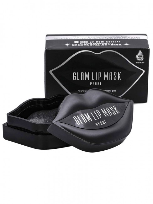Beauugreen Гидрогелевые патчи для губ с жемчугом Hydrogel Glam Lip Mask Pearl, 20 шт