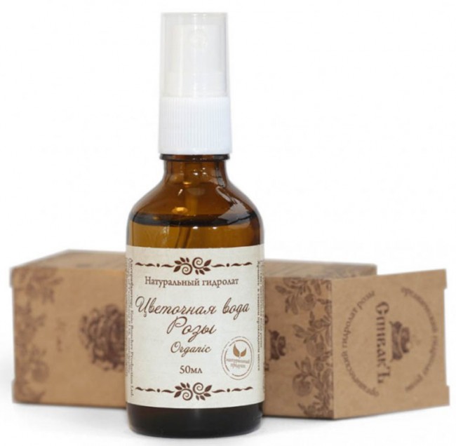 СпивакЪ Цветочная вода Розы (Органик), 50 мл