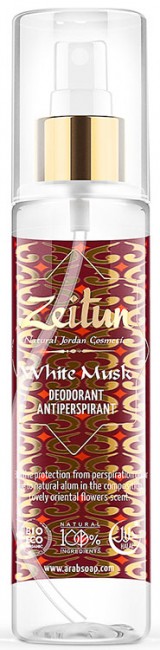 Zeitun Дезодорант-антиперспирант Белый Мускус, 150 мл Zeitun Дезодорант-антиперспирант Белый Мускус, 150 мл