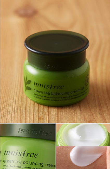 Innisfree Green Tea Balancing Cream EX Крем для лица, 50 мл Innisfree Green Tea Balancing Cream EX Крем для лица, 50 мл