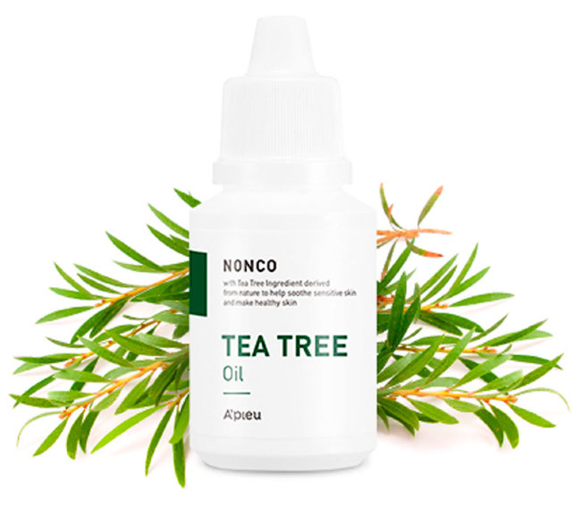 A'PIEU Nonco Tea Tree Oil Успокаивающая сыворотка для проблемной кожи с маслом чайного дерева, 30 мл