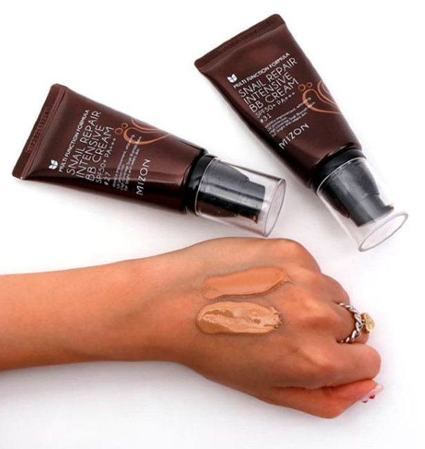 MIZON Snail Repair Intensive BB Cream SPF50+ РА+++ #31 ББ-крем с экстрактом муцина улитки, 50 мл MIZON Snail Repair Intensive BB Cream SPF50+ РА+++ #31 ББ-крем с экстрактом муцина улитки, 50 мл