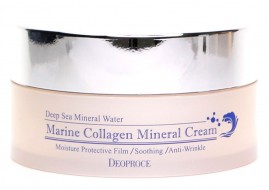 Deoproce Marine Collagen Mineral Cream Омолаживающий крем с морским коллагеном, 100 мл Deoproce Marine Collagen Mineral Cream Омолаживающий крем с морским коллагеном, 100 мл