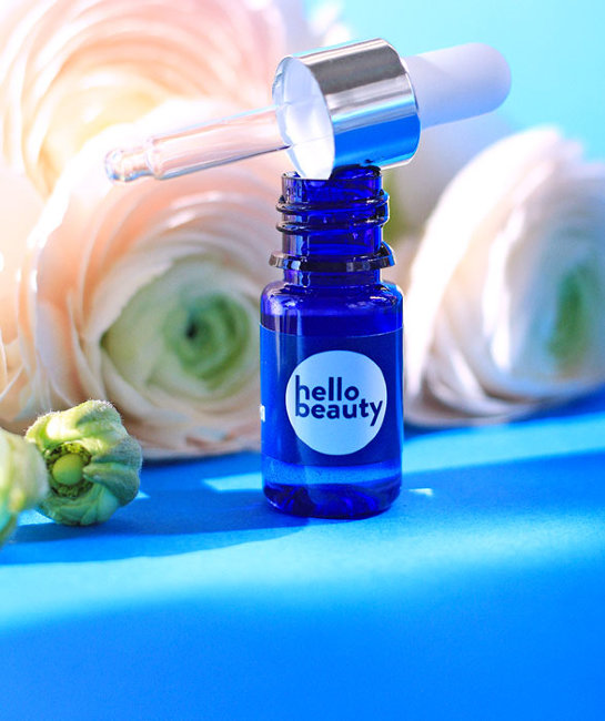 Hello Beauty Сыворотка для 3D увлажнения с комплексом гиалуроновой и глюкороновых кислот, 10 мл