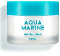 A'PIEU Aqua Marine Mineral Deep Cream Глубокоувлажняющий минеральный крем для лица, 50 мл