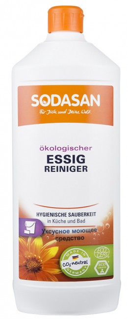Sodasan Essig Reiniger Чистящее средство на основе органического уксуса, 1 л