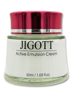 Jigott Крем-эмульсия для лица интенсивно увлажняющий Active Emulsion Cream, 50 г Jigott Крем-эмульсия для лица интенсивно увлажняющий Active Emulsion Cream, 50 г
