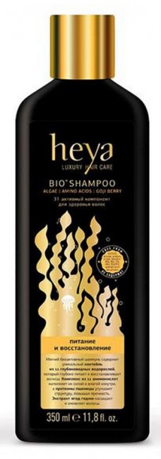 HEYA Биоактивный шампунь для волос питание и восстановление 350 мл.