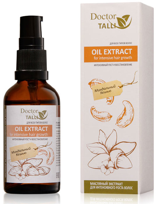 Doctor TALLI Oil Extract for Intensive Hair Growth Масляный экстракт для интенсивного роста волос "Миндальный Кешью", 50 мл Doctor TALLI Oil Extract for Intensive Hair Growth Масляный экстракт для интенсивного роста волос "Миндальный Кешью", 50 мл