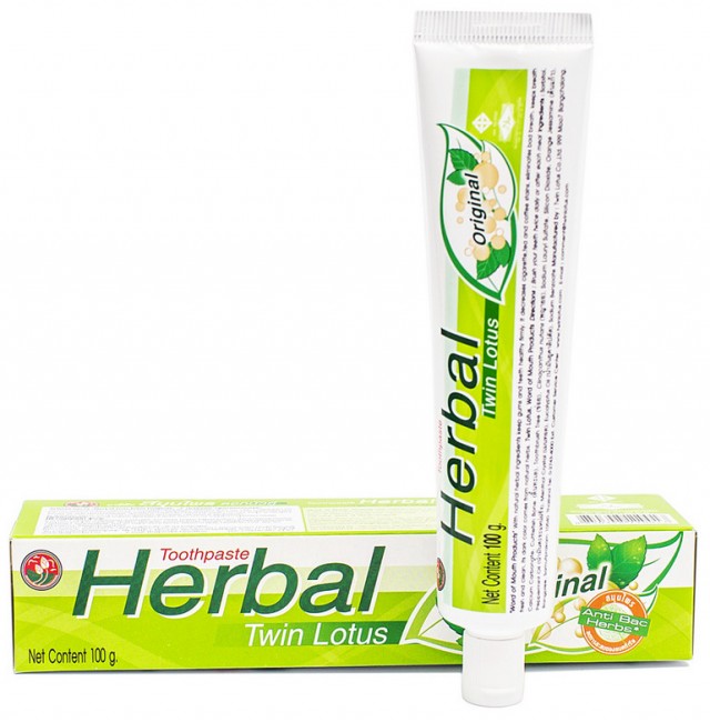 Twin Lotus Herbal Origina Зубная паста с травами Оригинальная, 100 г Twin Lotus Herbal Origina Зубная паста с травами Оригинальная, 100 г