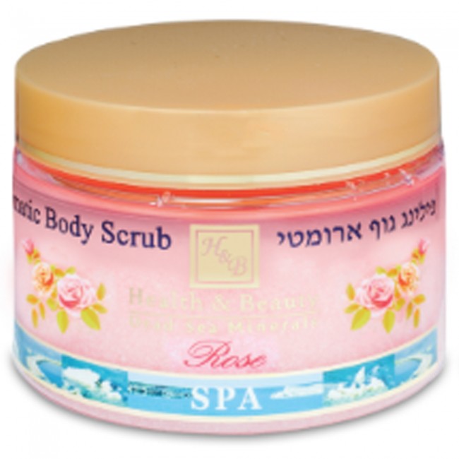 Health and Beauty Ароматический пилинг для тела Роза, 450 г