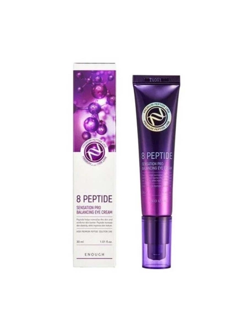 Enough Крем для кожи вокруг глаз антивозрастной с пептидами 8 Peptide Sensation Pro Balancing Eye Cream, 30 мл