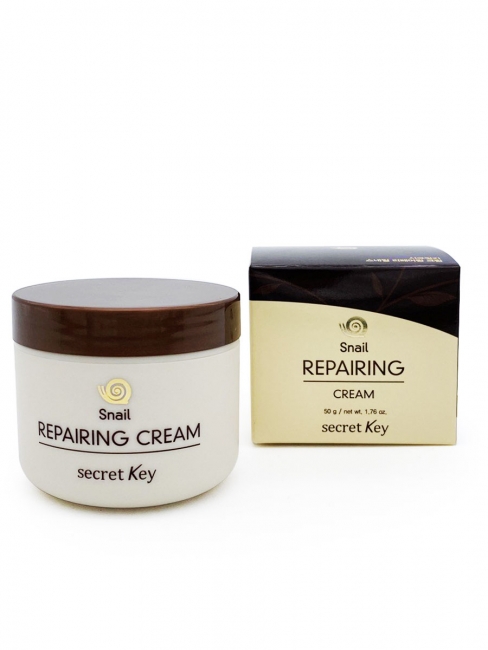 Secret Key Крем для лица с улиточным секретом Snail Repairing Cream, 50 г