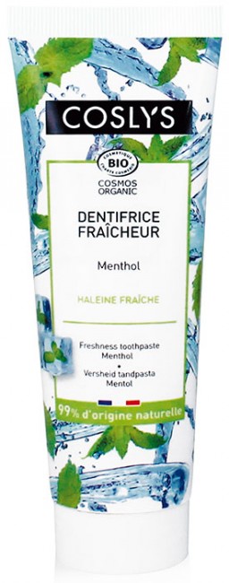 Coslys Освежающая зубная паста Мятная, 100 г