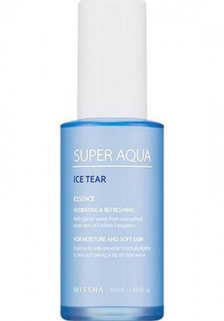 MISSHA Super Aqua Ice Tear Essence Увлажняющая эссенция Ледяная слеза, 50 мл MISSHA Super Aqua Ice Tear Essence Увлажняющая эссенция Ледяная слеза, 50 мл
