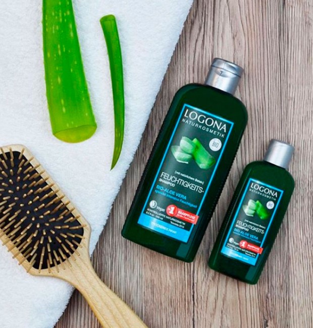 Logona Hydrating Bio-Aloe Vera Шампунь Увлажняющий, 250 мл