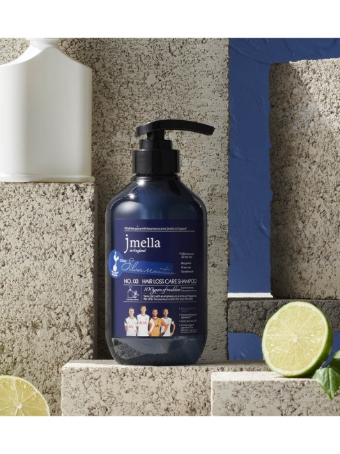 Jmella Парфюмерный шампунь для роста волос NO.03 In England Silver Mountain Hair Loss Hair Shampoo, 500 мл