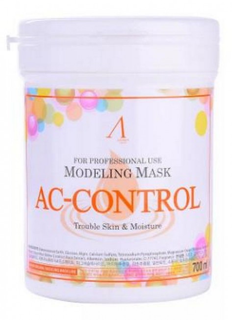 Anskin Маска альгинатная для проблемной кожи против акне Original AC Control Modeling Mask, 700 мл Anskin Маска альгинатная для проблемной кожи против акне Original AC Control Modeling Mask, 700 мл
