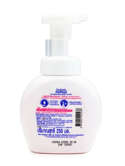 LION Жидкое анибактериальное мыло-пенка для всей семьи Kirei Kirei Family Foaming Hand Soap, 250 мл LION Жидкое анибактериальное мыло-пенка для всей семьи Kirei Kirei Family Foaming Hand Soap, 250 мл