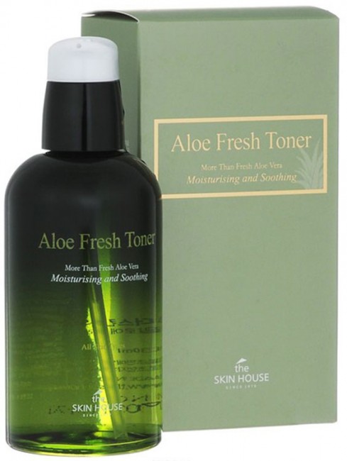 The Skin House Aloe Fresh Toner Успокаивающий тонер с экстрактом алое, 130 мл