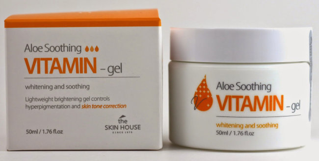 The Skin House Aloe Soothing Vitamin Gel Витаминный крем гель с Алое, 50 мл The Skin House Aloe Soothing Vitamin Gel Витаминный крем гель с Алое, 50 мл
