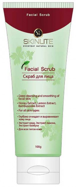 Skinlite Facial Scrub Скраб для лица для всех типов кожи, 120 г