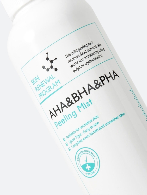 Mizon Пилинг-мист для лица с кислотами AHA&BHA&PHA Peeling Mist, 200 мл