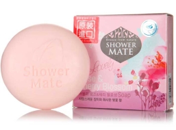 KeraSys Shower Mate Lovely Rose & Cherry Blossom Soap Мыло косметическое "Роза и вишневый цвет", 100 г