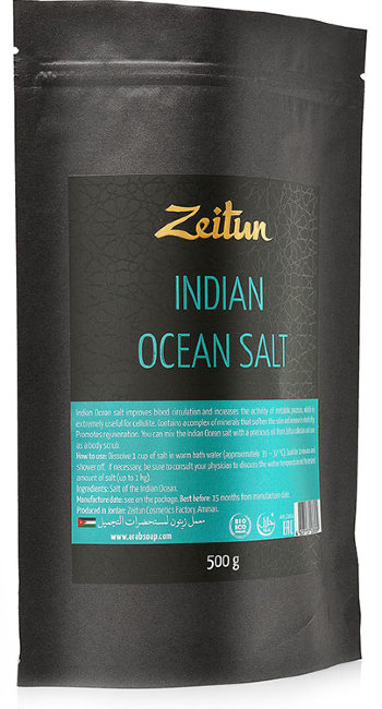 Zeitun Натуральная соль Индийского океана, 500 г