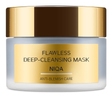Zeitun Niqa Flawless Детокс-маска для глубокого очищения пор и борьбы с несовершенствами с углем и марокканской глиной, 50 мл Zeitun Niqa Flawless Детокс-маска для глубокого очищения пор и борьбы с несовершенствами с углем и марокканской глиной, 50 мл