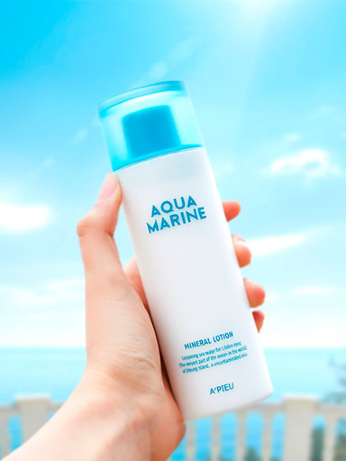 A'PIEU Aqua Marine Mineral Emulsion Увлажняющая минеральная эмульсия, 180 мл
