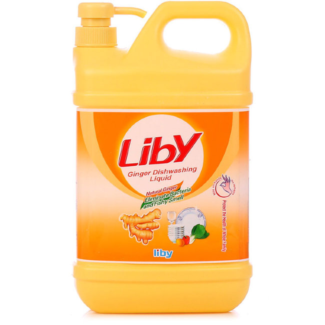 Liby Ginger Dishwashing Liquid Жидкость для мытья посуды Чистая посуда Имбирь, 2 кг Liby Ginger Dishwashing Liquid Жидкость для мытья посуды Чистая посуда Имбирь, 2 кг