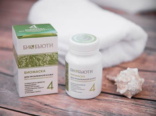 Биобьюти Биомаска № 4 Для проблемной кожи, 50 г
