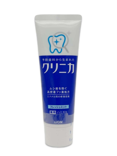 LION Зубная паста комплексного действия c ароматом освежающей мяты Clinica Fresh Mint, 130 г