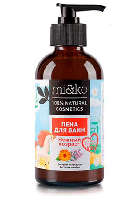 МиКо Пена для ванн Нежный возраст, 200 мл