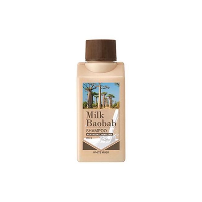 Milk Baobab Шампунь для волос Shampoo White Soap Travel Edition, 70 мл Milk Baobab Шампунь для волос Shampoo White Soap Travel Edition, 70 мл