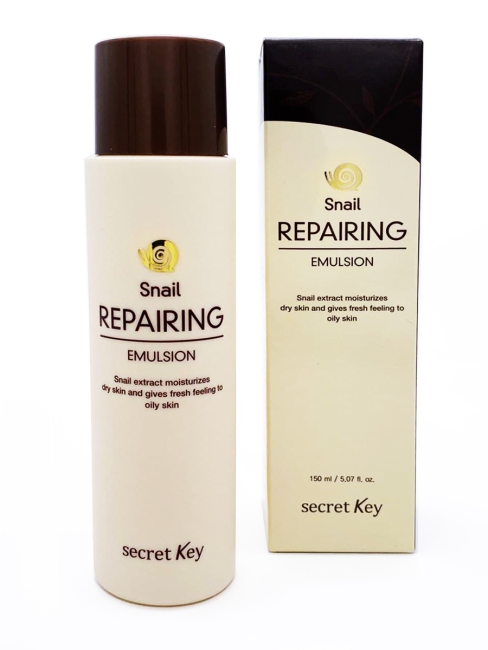 Secret Эмульсия с муцином улитки для лица Key Snail Repairing Emulsion, 150 мл