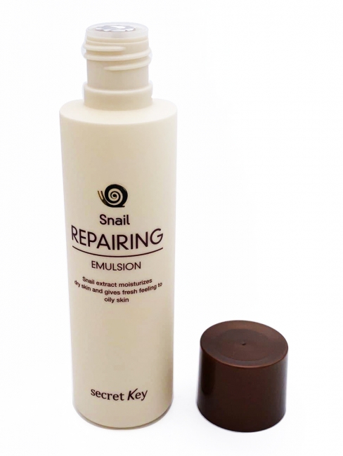 Secret Эмульсия с муцином улитки для лица Key Snail Repairing Emulsion, 150 мл Secret Эмульсия с муцином улитки для лица Key Snail Repairing Emulsion, 150 мл