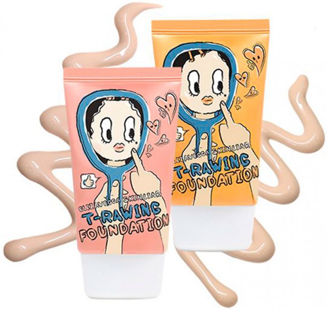 Elizavecca Skin Liar T-Rawing Foundation №9 SPF50+PA+++ Тональный крем, 50 мл Elizavecca Skin Liar T-Rawing Foundation №9 SPF50+PA+++ Тональный крем, 50 мл