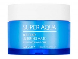 MISSHA Super Aqua Ice Tear Sleeping Mask Ночная увлажняющая маска, 100 мл MISSHA Super Aqua Ice Tear Sleeping Mask Ночная увлажняющая маска, 100 мл
