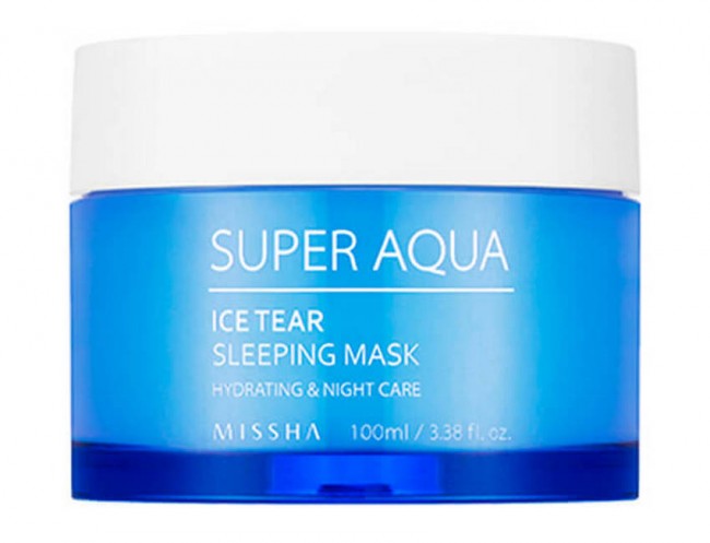 MISSHA Super Aqua Ice Tear Sleeping Mask Ночная увлажняющая маска, 100 мл