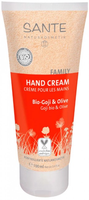 Sante Крем для рук Ягоды годжи и Олива, 100 мл