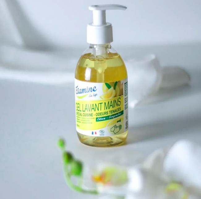 Etamine Du Lys Гель для мытья рук нейтрализующий запахи Лимон-имбирь, 200 мл Etamine Du Lys Гель для мытья рук нейтрализующий запахи Лимон-имбирь, 200 мл