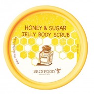 SKINFOOD Honey & Sugar Jelly Body Scrub Сахарно-медовый скраб для тела, 200 г SKINFOOD Honey & Sugar Jelly Body Scrub Сахарно-медовый скраб для тела, 200 г